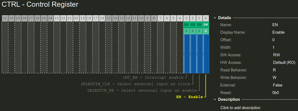 Register Manager Visual Editor Interface